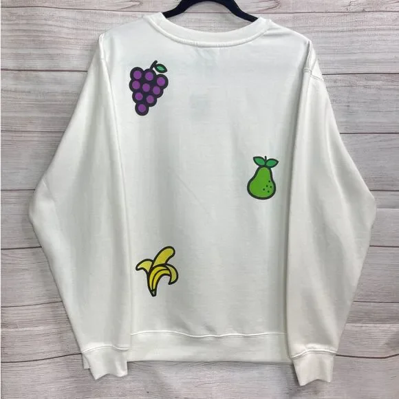Hello Kitty White Crewneck Sweatshirt Women’s Size Small - Picture 6 of 7
